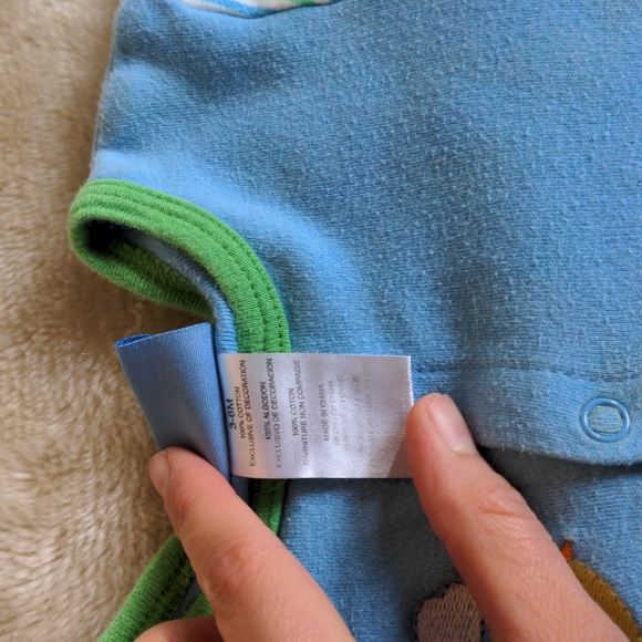 3-6months Snap PJs Set - Picture 4 of 6